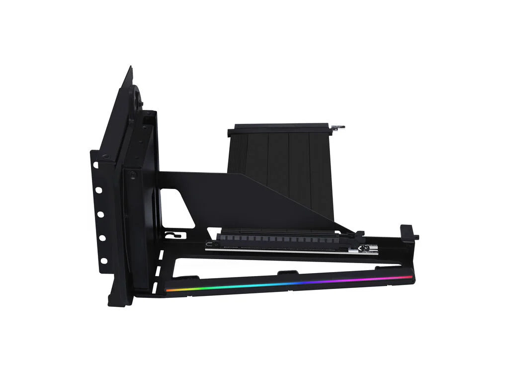 Univerzalni vertikalni nosilec grafične kartice Lian Li GPU Bracket Kit V4, 4 reže, PCIe 5.0, črn