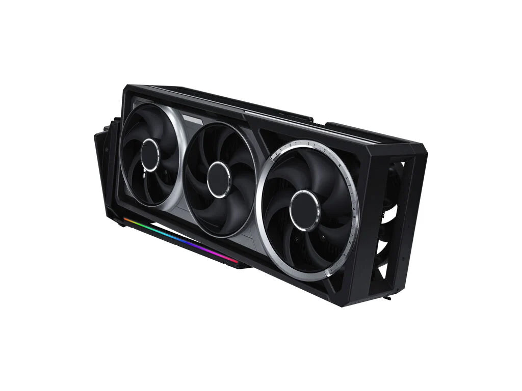 Univerzalni vertikalni nosilec grafične kartice Lian Li GPU Bracket Kit V4, 4 reže, PCIe 5.0, črn