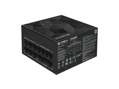 Napajalnik ATX Lian Li SX 1000W, 80PLUS Platinum, PCIe 5.1, ATX 3.1, Modularen, črn, SX1000P