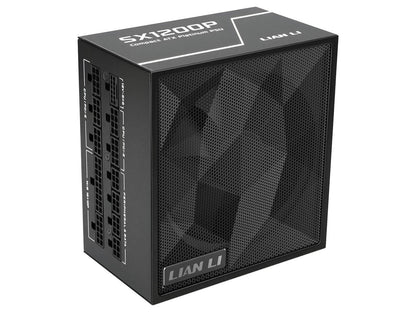 Napajalnik ATX Lian Li SX 1200W, 80PLUS Platinum, PCIe 5.1, ATX 3.1, Modularen, črn SX1200P
