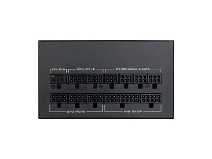 Napajalnik ATX Lian Li SX 1200W, 80PLUS Platinum, PCIe 5.1, ATX 3.1, Modularen, črn SX1200P