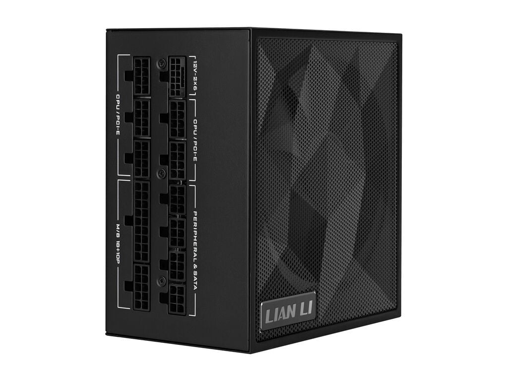 Napajalnik ATX Lian Li SX 1200W, 80PLUS Platinum, PCIe 5.1, ATX 3.1, Modularen, črn SX1200P