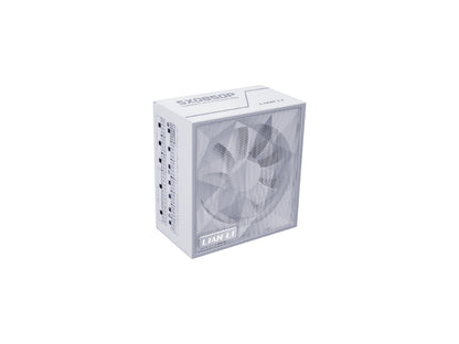 Napajalnik ATX Lian Li SX 850W, 80 PLUS Platinum, PCIe 5.1, ATX 3.1, Modularni, bel, SX0850P