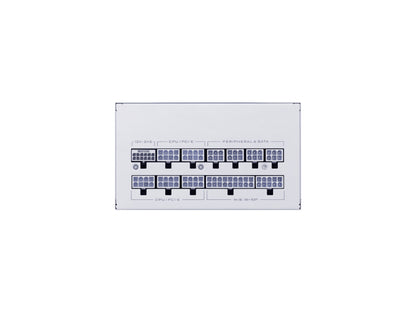 Napajalnik ATX Lian Li SX 850W, 80 PLUS Platinum, PCIe 5.1, ATX 3.1, Modularni, bel, SX0850P