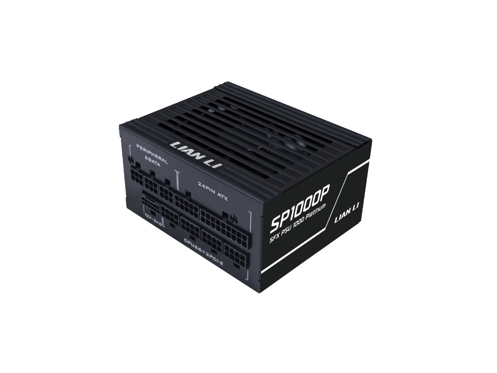 Napajalnik SFX Lian Li SP Platinum 1000W, 80 PLUS Platinum, Modular, črn, SP1000P