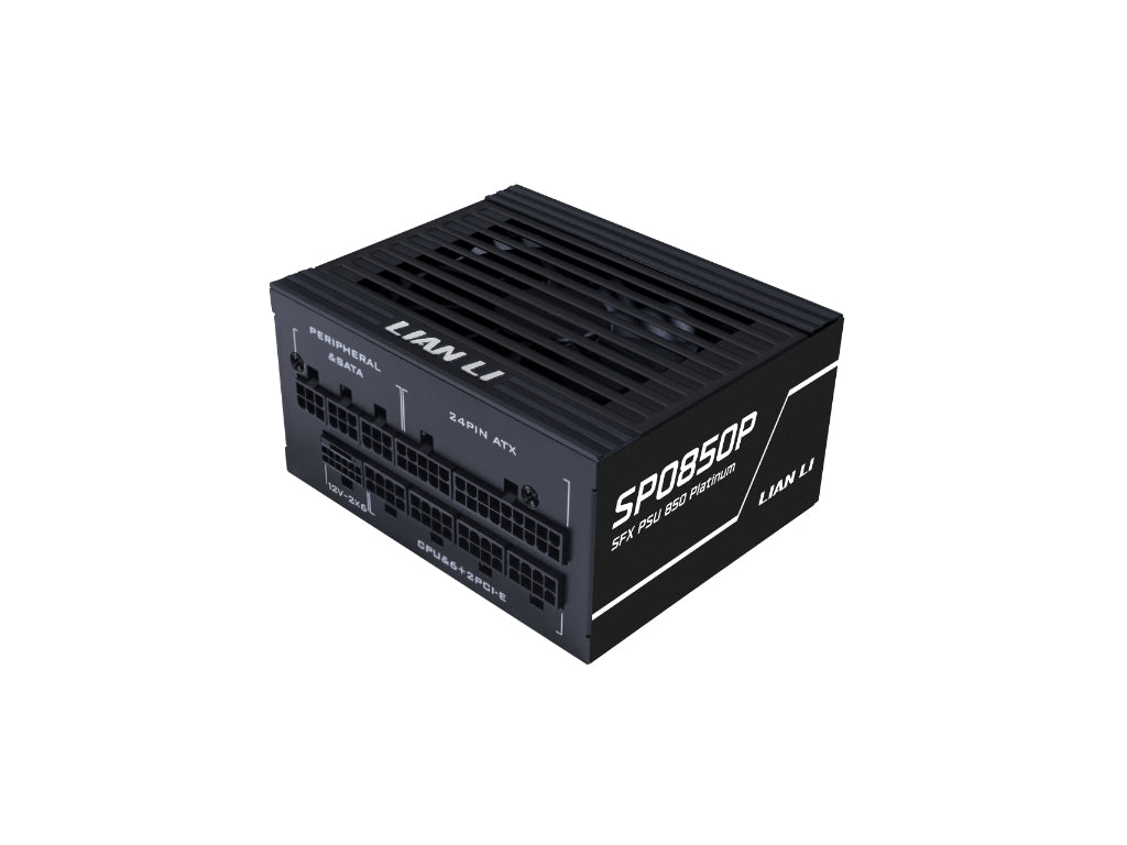 Napajalnik SFX Lian Li SP Platinum 850W, 80 PLUS Platinum, Modular, črn, SP0850P