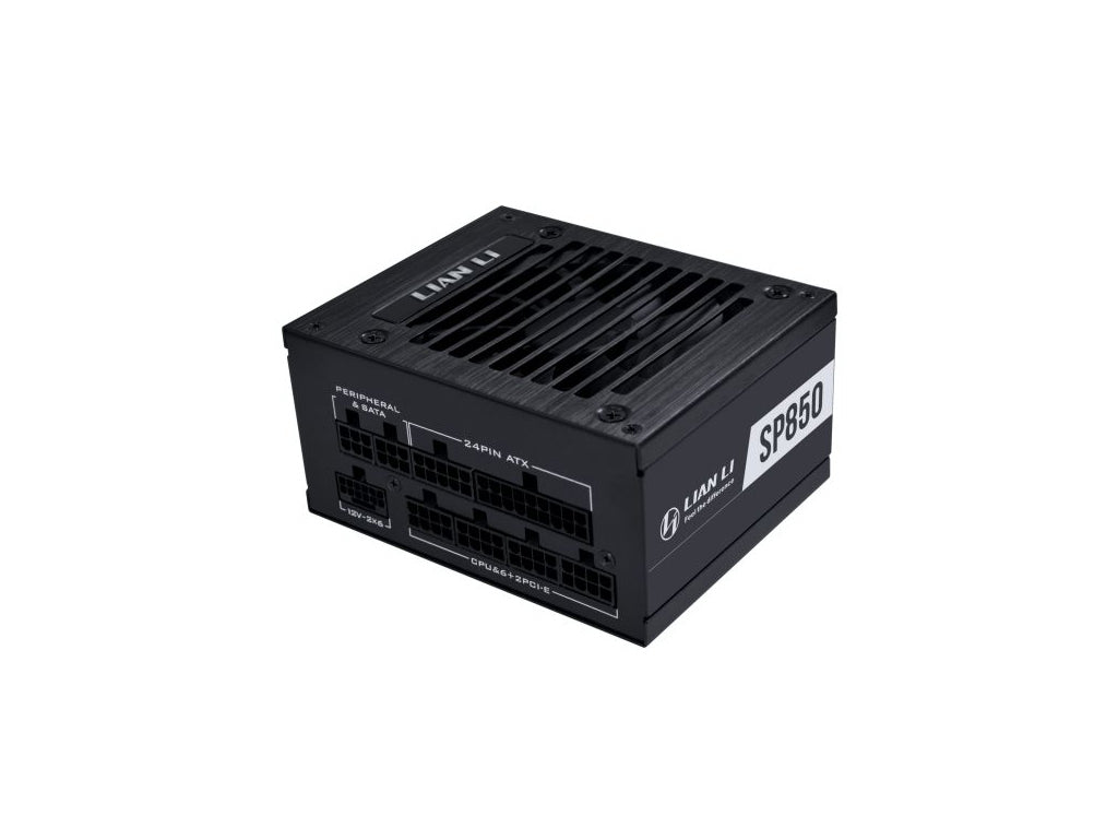 Napajalnik SFX Lian Li SP850 V2, 850W, 80 PLUS Gold, Modular, črn