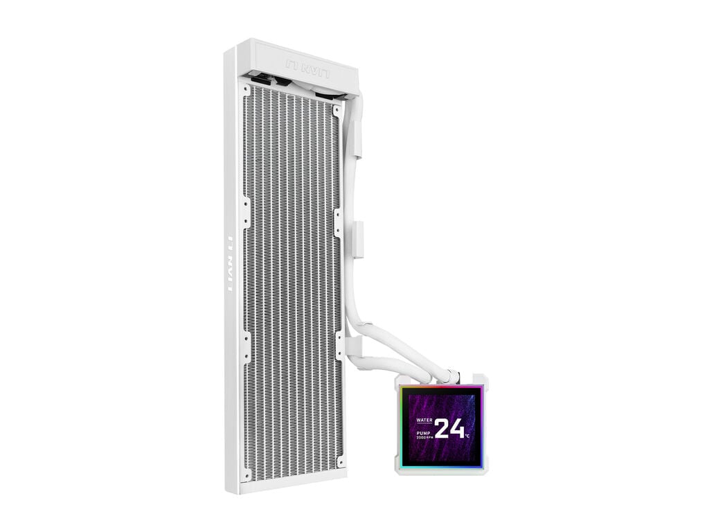 Komplet za tekočinsko hlajenje AIO Liquid Cooler Lian Li HydroShift II LCD-S 360N Fanless, bel