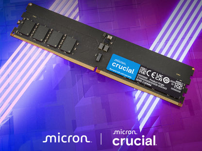 RAM CUDIMM DDR5 32GB PC5-51200 6400MT/s CL52 1.1V Crucial (CT32G64C52CU5)