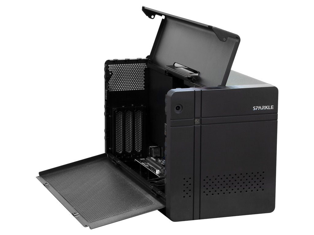 Zunanje ohišje za grafično kartico Sparkle Studio-G 850 Ultra, 850W, eGPU, Thunderbolt 5, črno