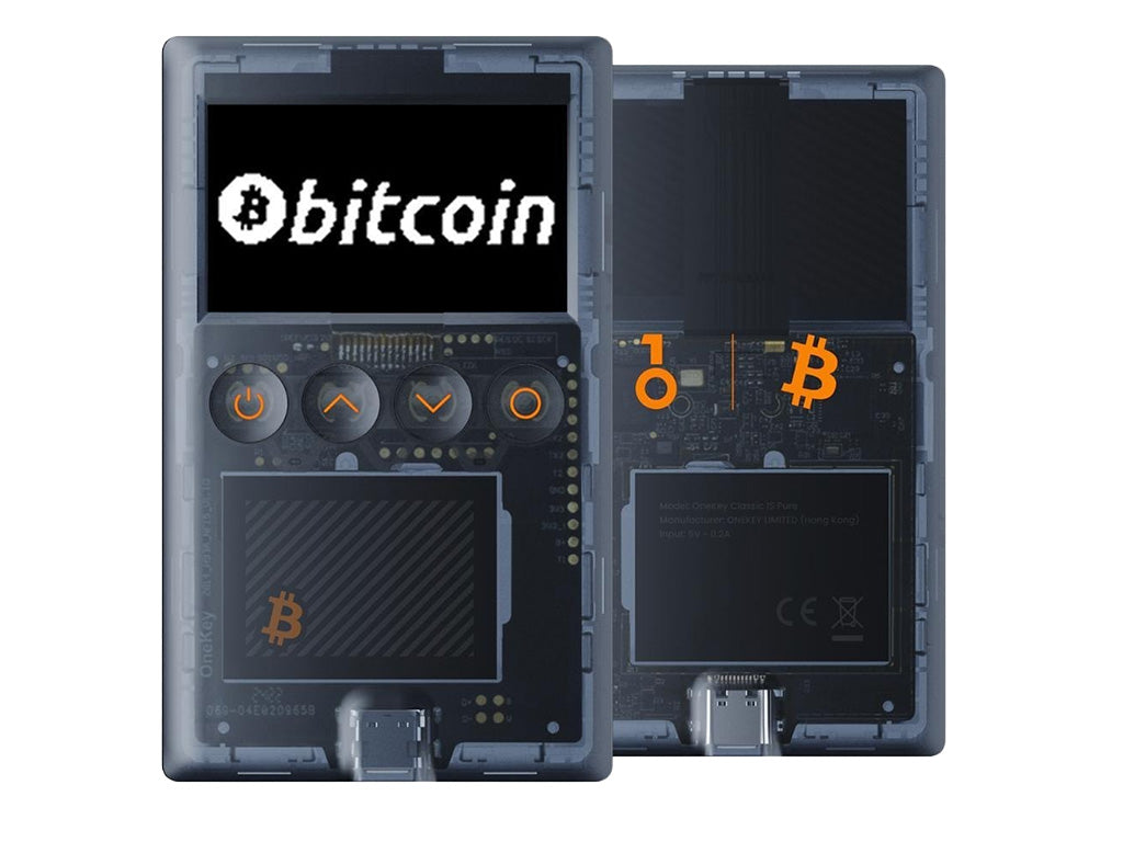 OneKey Classic 1S Pure BTC Only, denarnica za Bitcoin, USB-C