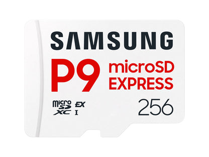 Spominska kartica Micro SDXC Express 7.1, 256GB, Samsung P9 Express, 800MB/s, MB-MK256T/WW