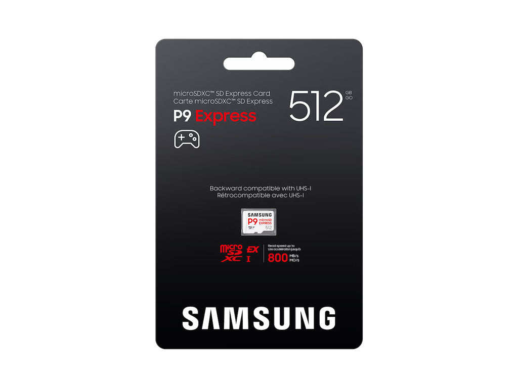 Spominska kartica Micro SDXC Express 7.1, 512GB, Samsung P9 Express, 800MB/s, MB-MK512T/WW