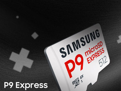 Spominska kartica Micro SDXC Express 7.1, 512GB, Samsung P9 Express, 800MB/s, MB-MK512T/WW