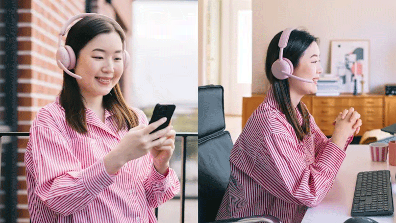 Slušalke Logitech Zone Wireless 2 ES Bluetooth, grafitne
