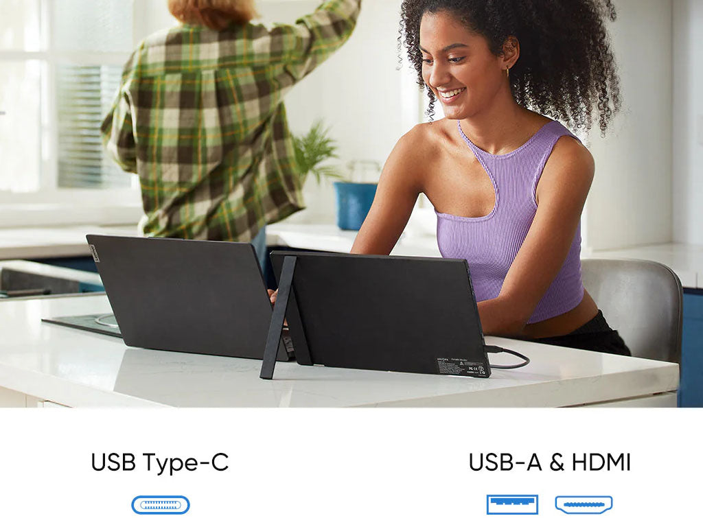 Prenosni monitor 16.1'' (41 cm) FullHD IPS 60Hz, mHDMI, USB-C, zvočniki, ARZOPA Z1C