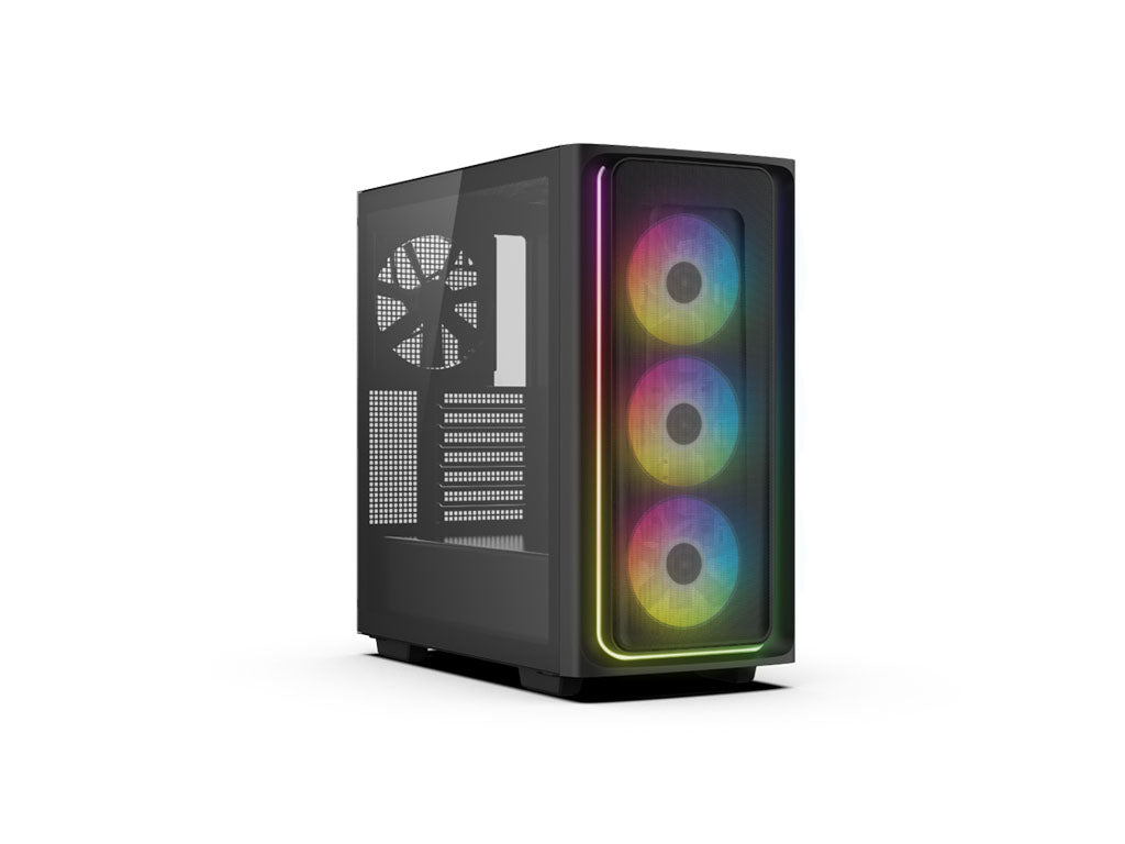 Računalniško ohišje DeepCool CG540 MESH, ATX, ARGB, Midi-Tower, Kaljeno steklo, črno