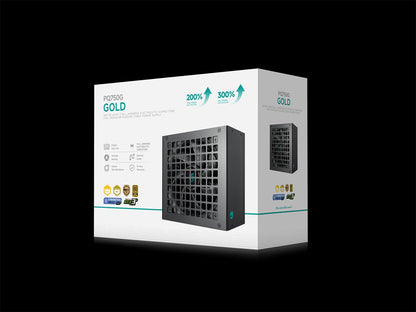 Napajalnik ATX Gamer Storm by DeepCool PQ750G, 750W, Modularen, ATX 3.1, 12V-2×6, 80PLUS Gold