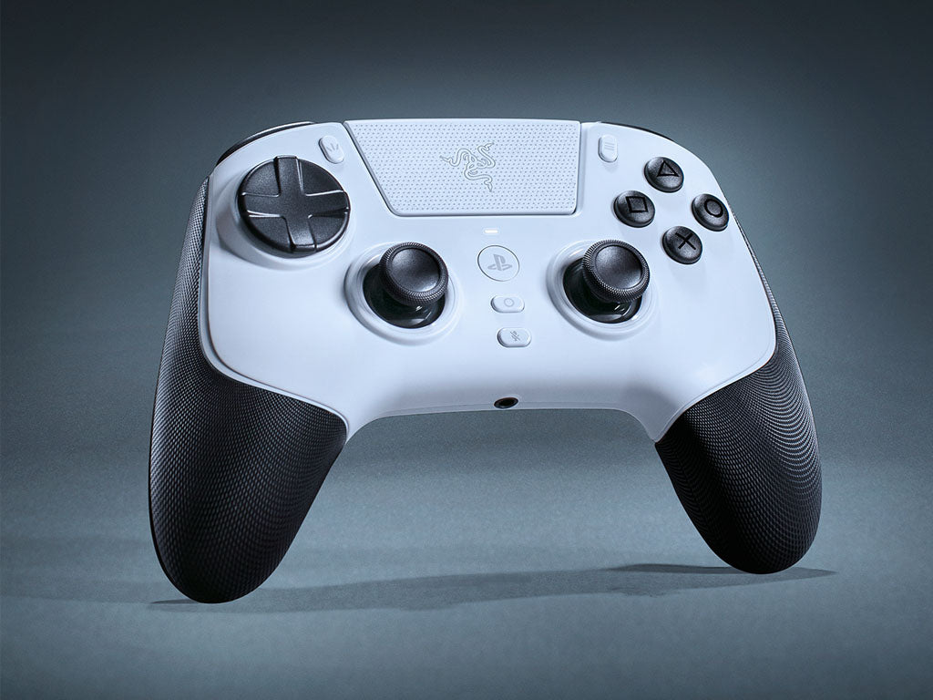 Igralni plošček pad Razer Raiju V3 Pro, PS5, PC, bel