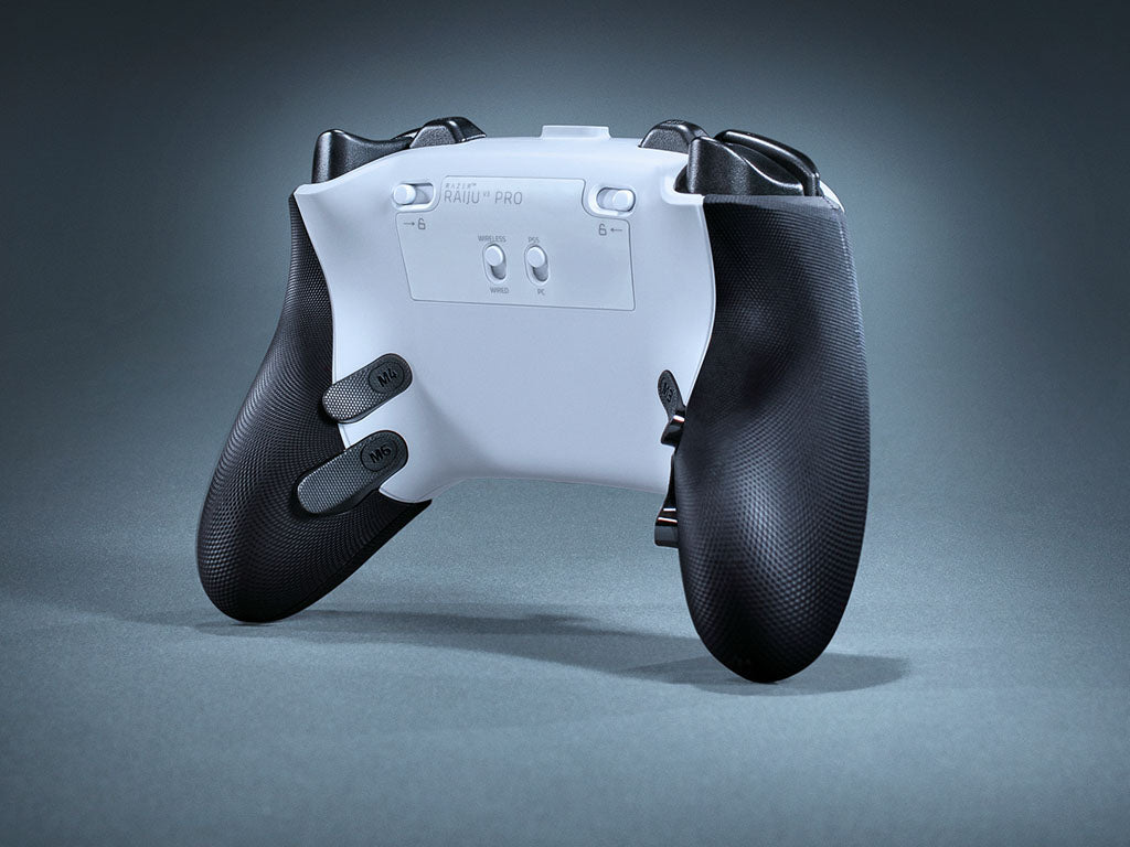 Igralni plošček pad Razer Raiju V3 Pro, PS5, PC, bel