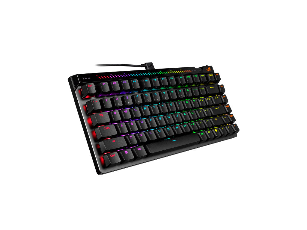 Tipkovnica ASUS ROG Falchion Ace 75 HE, ROG HFX V2 Mag Analog, RGB, USB, črna, US