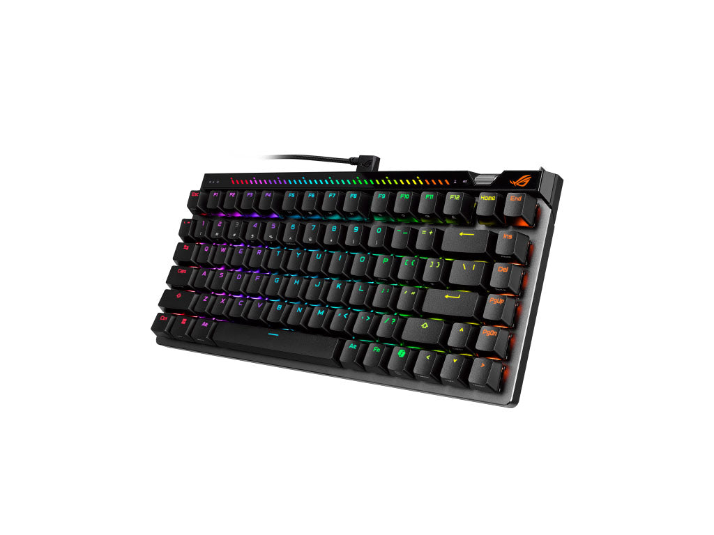 Tipkovnica ASUS ROG Falchion Ace 75 HE, ROG HFX V2 Mag Analog, RGB, USB, črna, US