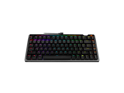 Tipkovnica ASUS ROG Falchion Ace 75 HE, ROG HFX V2 Mag Analog, RGB, USB, črna, US