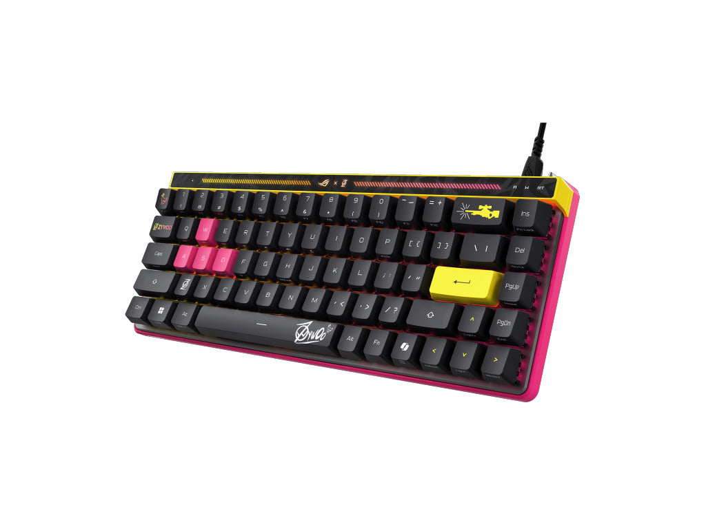 Tipkovnica ASUS ROG Falchion Ace HFX ZywOo, ROG HFX Magnetic Analog, RGB, USB, US