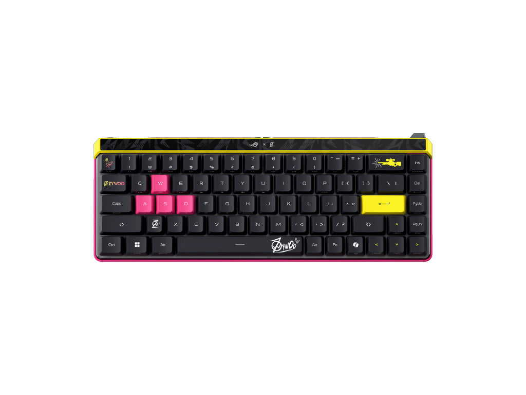 Tipkovnica ASUS ROG Falchion Ace HFX ZywOo, ROG HFX Magnetic Analog, RGB, USB, US