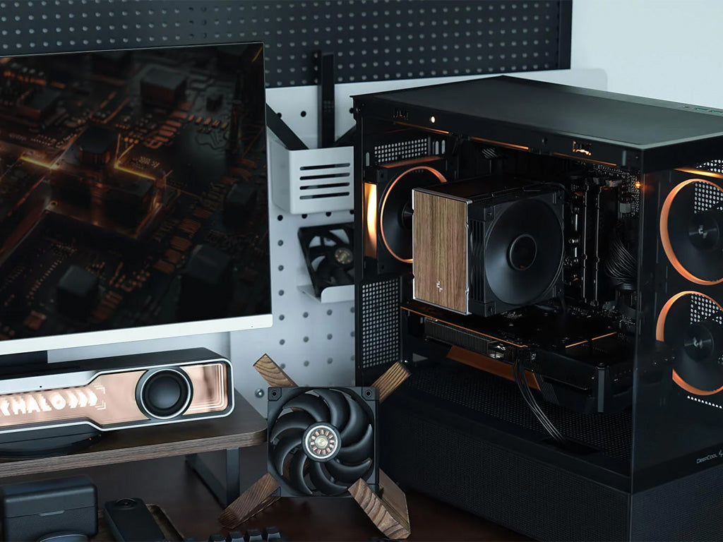 Hladilnik za procesor DeepCool AK500 G2, 120mm, črn
