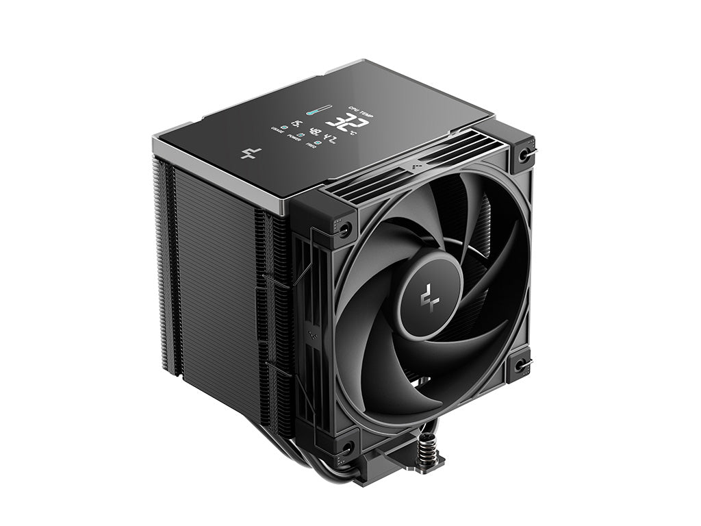 Hladilnik za procesor DeepCool AK500 G2 DIGITAL NYX, 120mm, LCD, črn