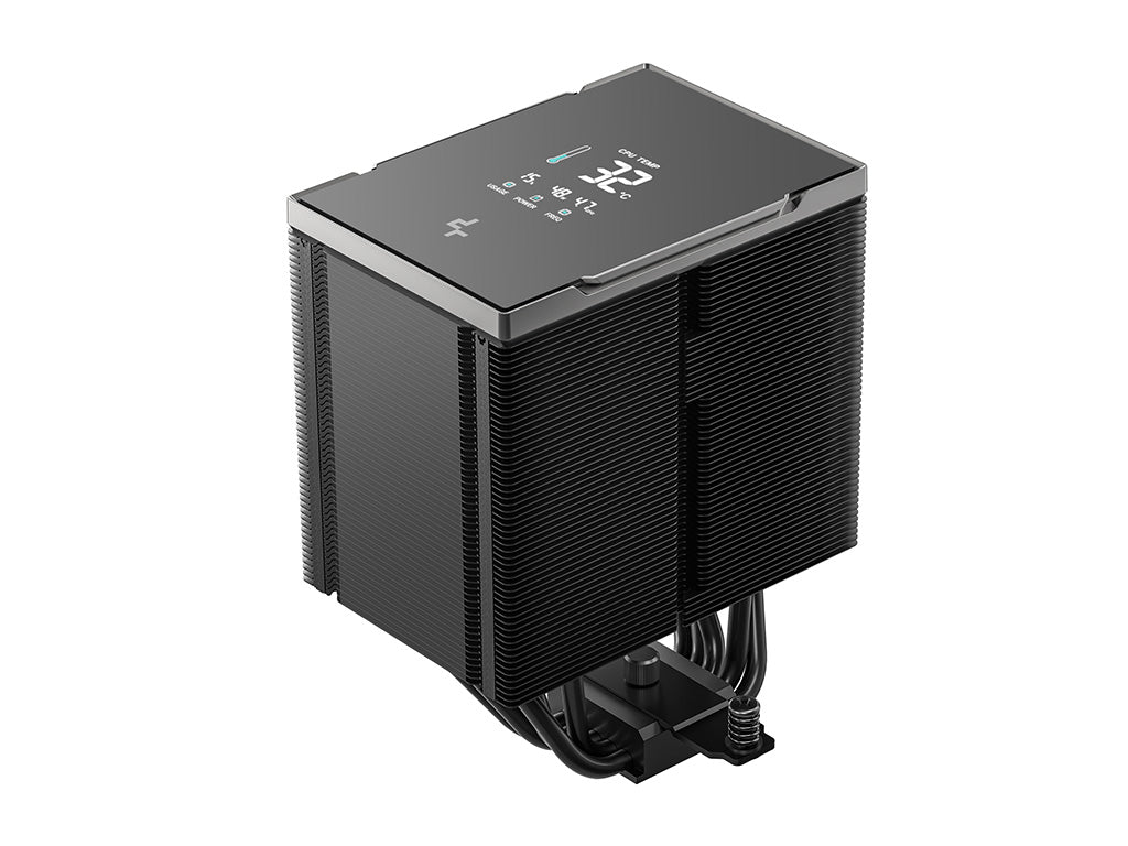 Hladilnik za procesor DeepCool AK500 G2 DIGITAL NYX, 120mm, LCD, črn