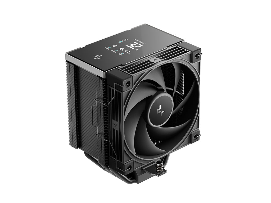 Hladilnik za procesor DeepCool AK700 DIGITAL NYX, 120mm, LCD, črn