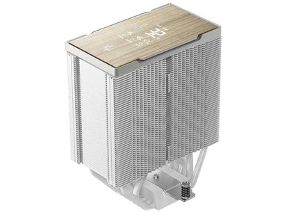 Hladilnik za procesor DeepCool AK700 DIGITAL WH, 120mm, LCD, bel