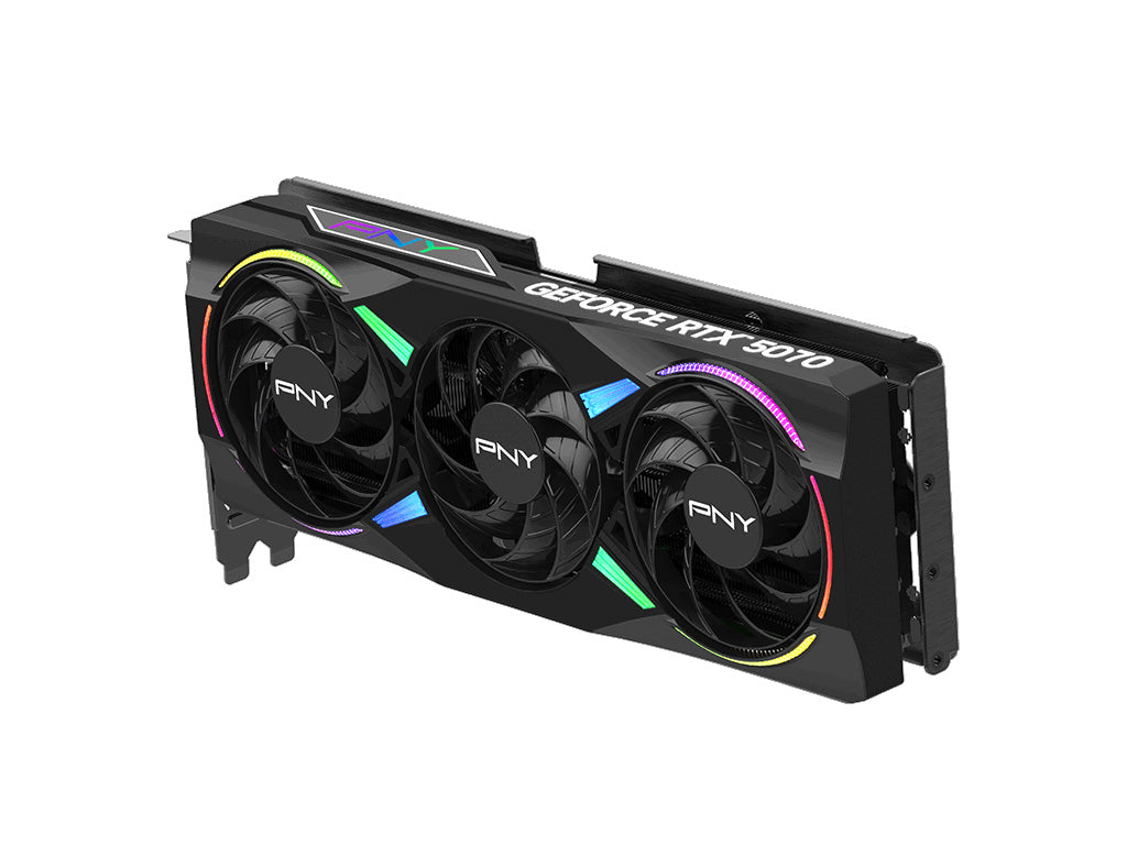 Grafična kartica Nvidia GeForce RTX 5070 EPIC-X RGB OC, 12GB GDDR7, PCIe x16, 3xDP 1xHDMI, PNY