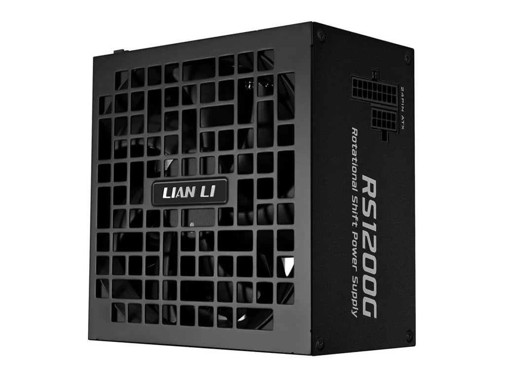 Napajalnik ATX Lian Li RS 1200W, 80 PLUS Gold, 12V-2×6, HUB, Modularen, črn