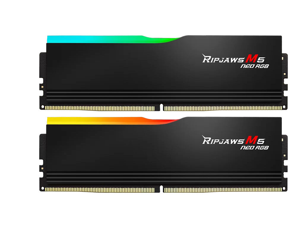 RAM DDR5 64GB Kit (2x32GB) 6000MT/s CL36, G.SKILL Ripjaws M5 Neo RGB XMP/EXPO