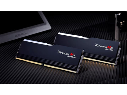RAM DDR5 64GB Kit (2x32GB) 6000MT/s CL36, G.SKILL Ripjaws M5 Neo RGB XMP/EXPO