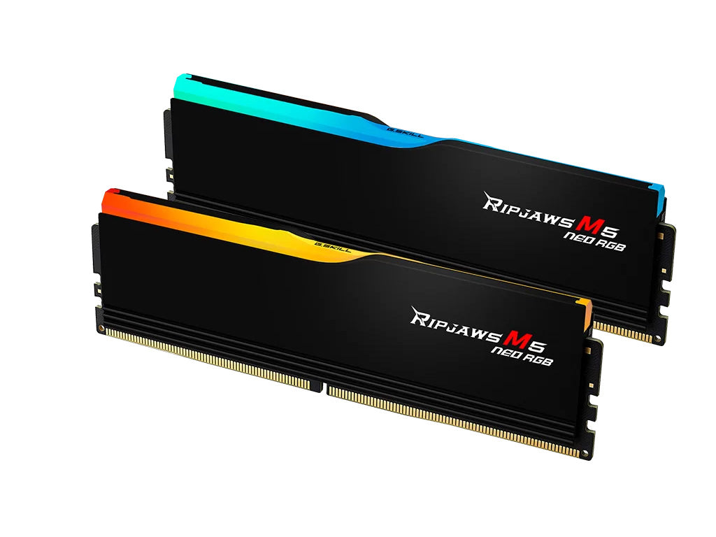 RAM DDR5 64GB Kit (2x32GB) 6000MT/s CL36, G.SKILL Ripjaws M5 Neo RGB XMP/EXPO