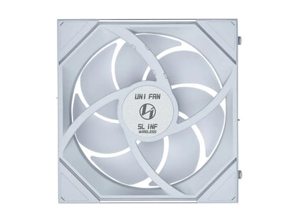 Ventilator za ohišje Lian Li UNI FAN SL-INF Wireless 140 ARGB, PWM, 140mm, bel