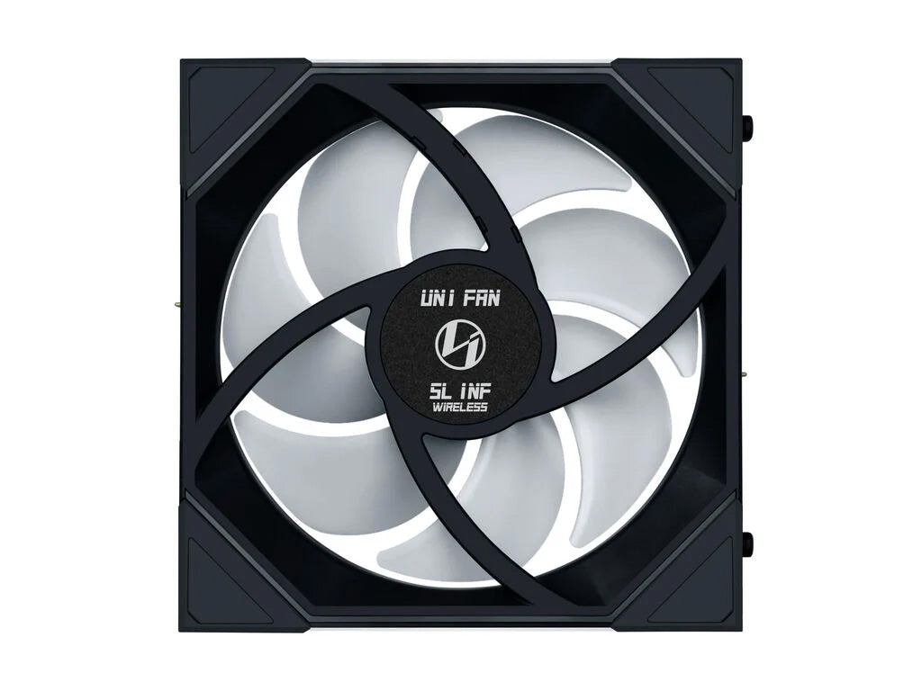 Ventilator za ohišje Lian Li UNI FAN SL-INF Wireless 140 Reverse Blade ARGB, PWM, 140mm, črn