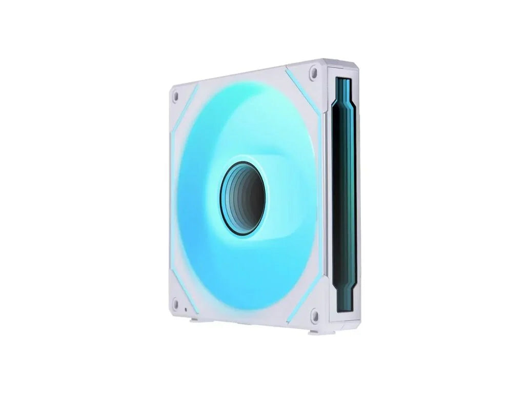 Ventilator za ohišje Lian Li UNI FAN SL-INF Wireless 140 Reverse Blade ARGB, PWM, 140mm, bel