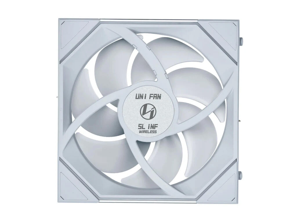 Ventilator za ohišje Lian Li UNI FAN SL-INF Wireless 140 Reverse Blade ARGB, PWM, 140mm, bel