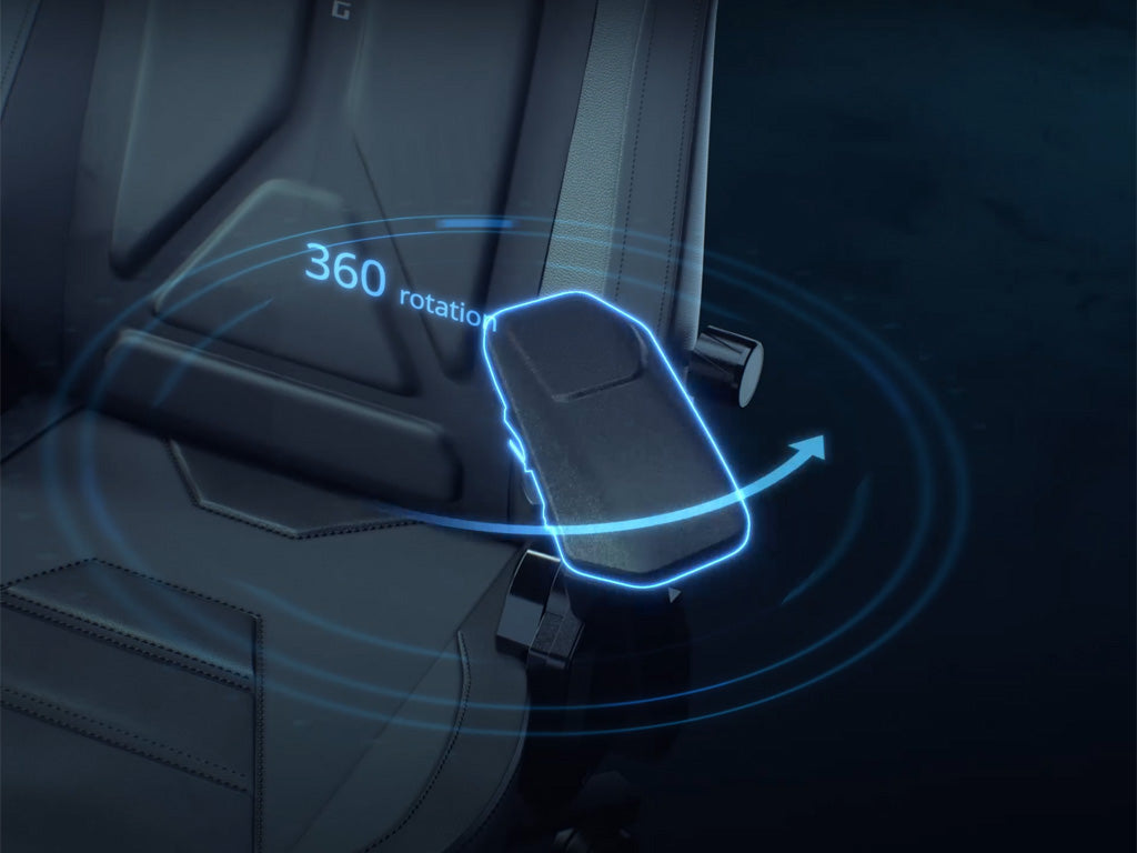 Stol ASUS ROG Courser Core, črn