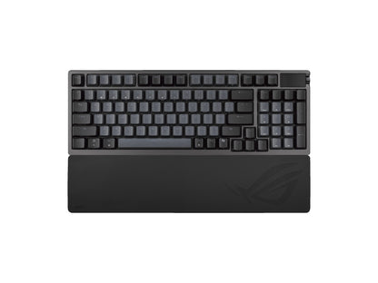 Tipkovnica ASUS ROG Azoth 96 HE Wireless, ROG HFX V2 Analog, PBT, OLED, RGB, USB, US