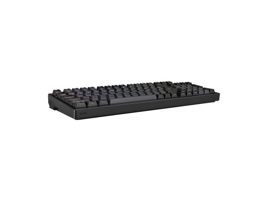 Tipkovnica ASUS ROG Azoth 96 HE Wireless, ROG HFX V2 Analog, PBT, OLED, RGB, USB, US