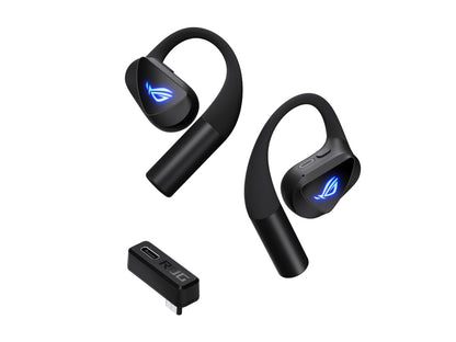 Slušalke ASUS ROG Cetra Open Wireless, 2.4 GHz, BT 6.0, IPX5