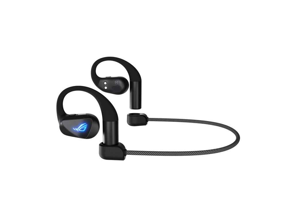 Slušalke ASUS ROG Cetra Open Wireless, 2.4 GHz, BT 6.0, IPX5