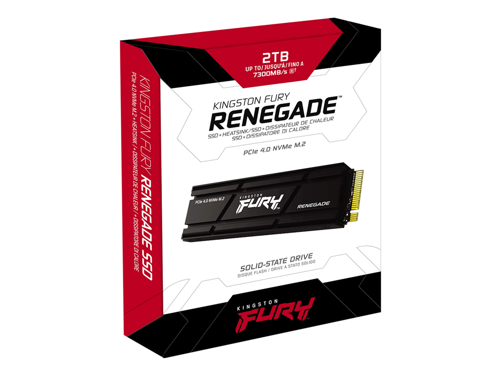 SSD 2TB M.2 80mm PCI-e 5.0 x4 NVMe, Kingston Fury Renegade (SFYR2S/2T0)