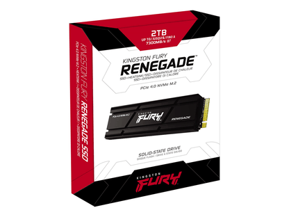 SSD 2TB M.2 80mm PCI-e 5.0 x4 NVMe, Kingston Fury Renegade (SFYR2S/2T0)